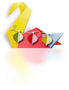 coloured swan